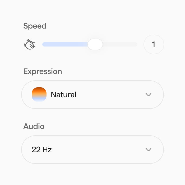 Configurable controls