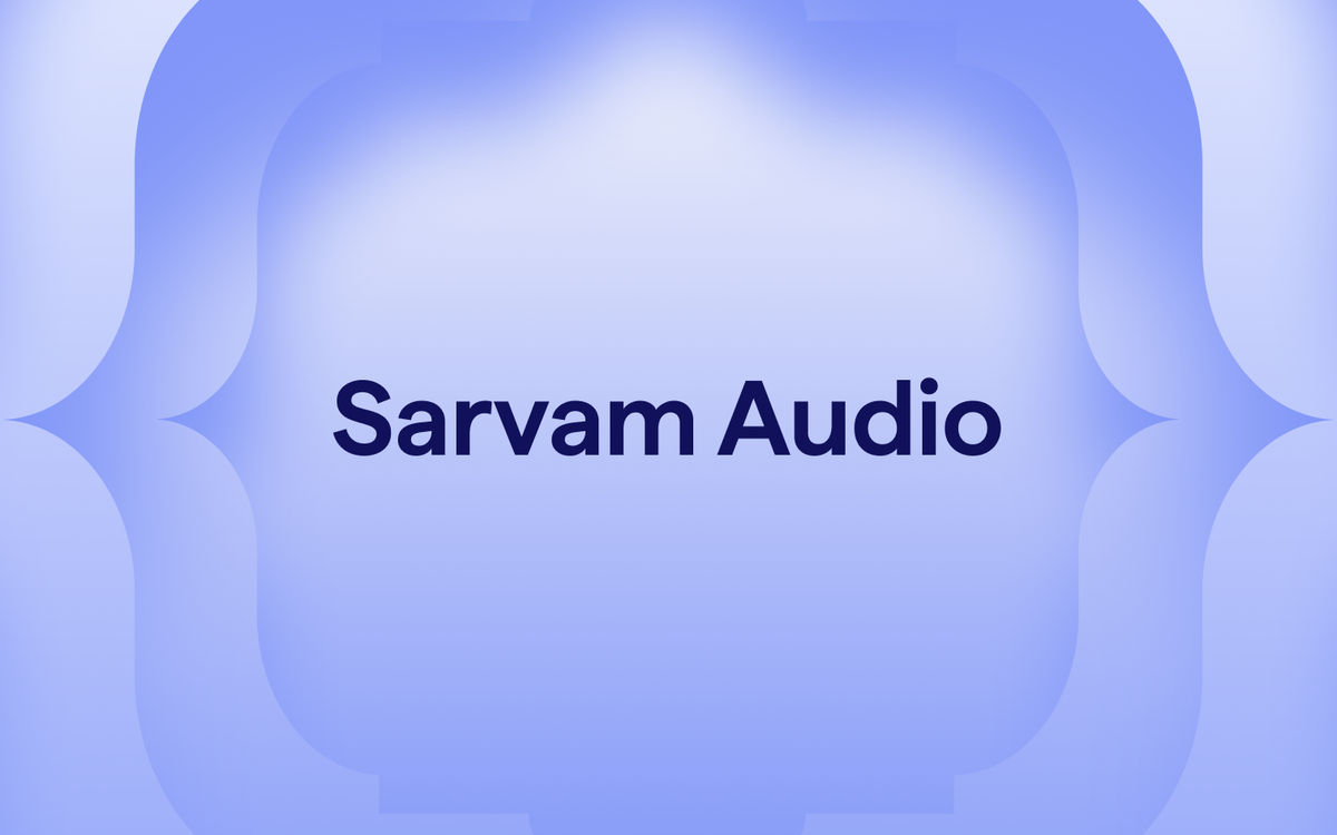 Sarvam Audio: Speech Recognition beyond Transcription