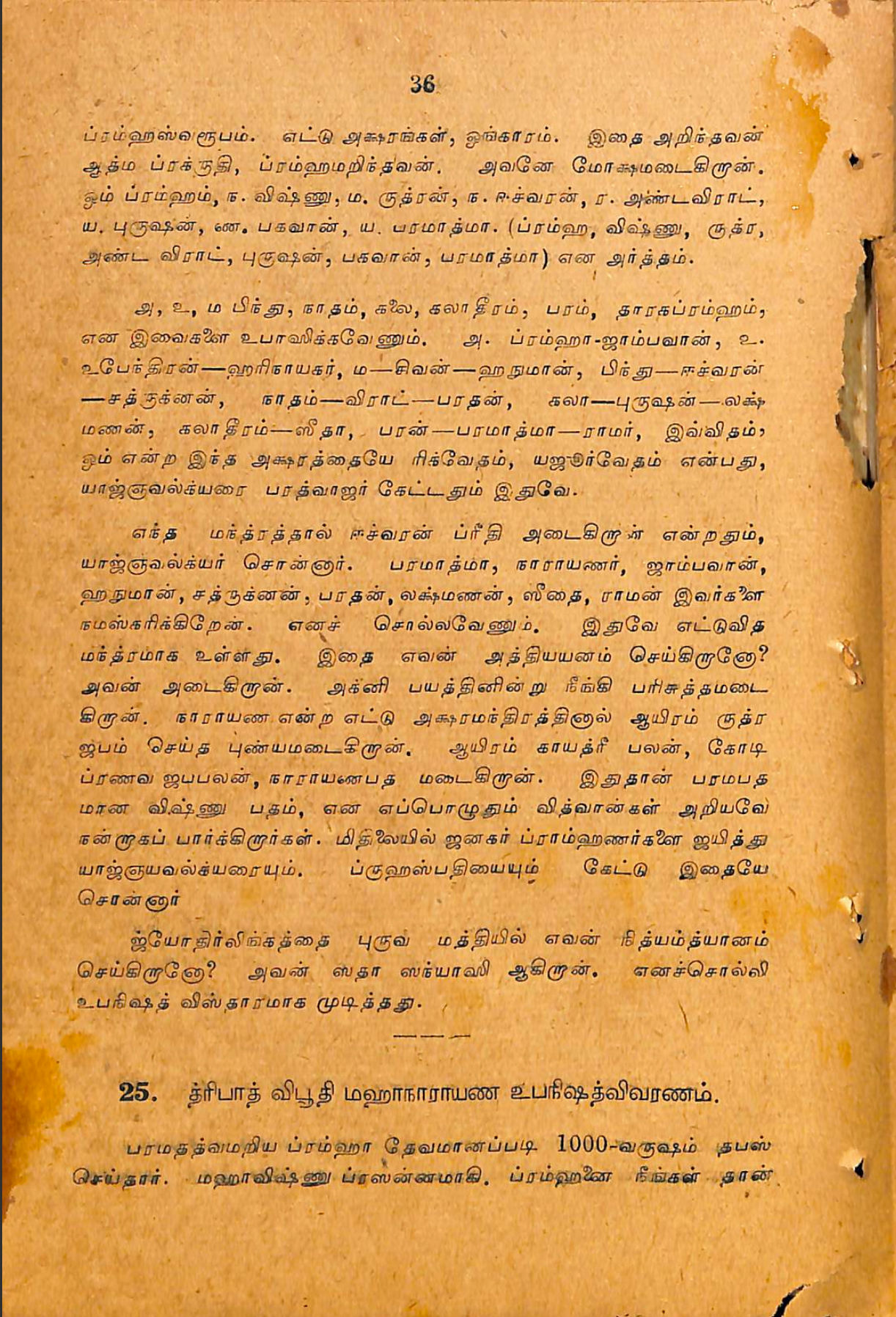 Tamil Manuscript