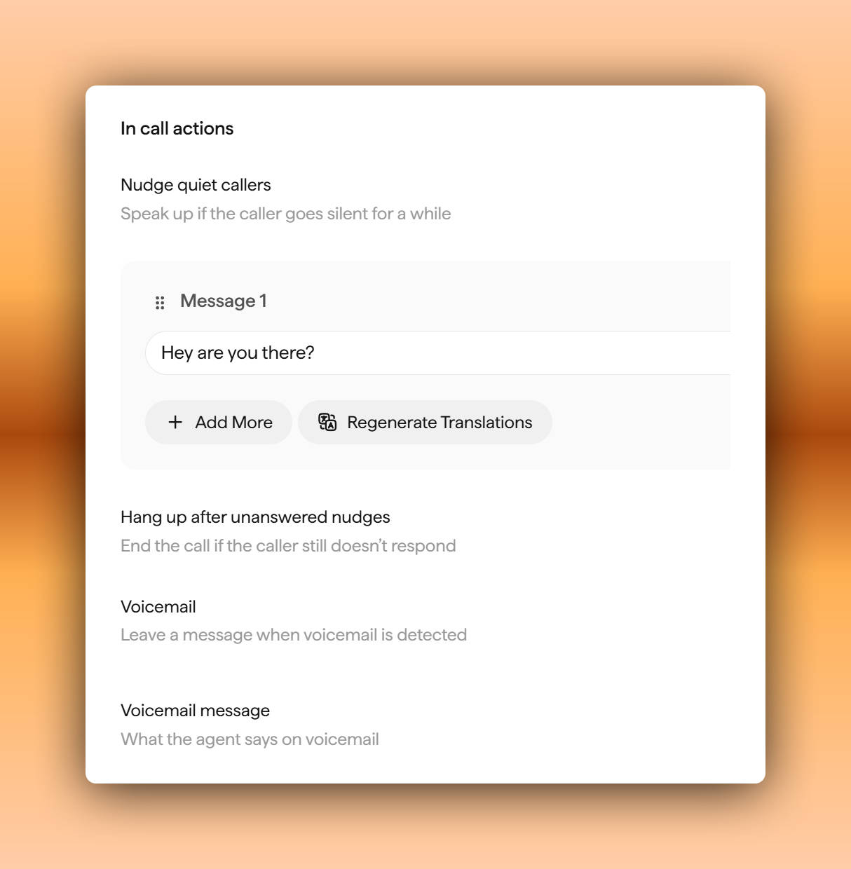 Interruptions and corrections mid-sentence