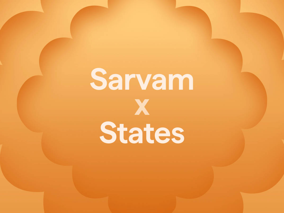 Sarvam Announces Sovereign AI Partnerships with Indian States​​​​‌﻿‍﻿​‍​‍‌‍﻿﻿‌﻿​‍‌‍‍‌‌‍‌﻿‌‍‍‌‌‍﻿‍​‍​‍​﻿‍‍​‍​‍‌﻿​﻿‌‍​‌‌‍﻿‍‌‍‍‌‌﻿‌​‌﻿‍‌​‍﻿‍‌‍‍‌‌‍﻿﻿​‍​‍​‍﻿​​‍​‍‌‍‍​‌﻿​‍‌‍‌‌‌‍‌‍​‍​‍​﻿‍‍​‍​‍‌‍‍​‌﻿‌​‌﻿‌​‌﻿​​‌﻿​﻿​﻿‍‍​‍﻿﻿​‍﻿﻿‌﻿​﻿‌‍​‌‌﻿​‍‌﻿‌‍‌‍​‌‌‍﻿‌​‍﻿‍‌﻿​﻿‌‍​‌‌‍﻿‍‌‍‍‌‌﻿‌​‌﻿‍‌​‍﻿‍‌﻿​﻿‌﻿‌​‌﻿‌‌‌‍‌​‌‍‍‌‌‍﻿﻿​‍﻿﻿‌‍‍‌‌‍﻿‍‌﻿‌​‌‍‌‌‌‍﻿‍‌﻿‌​​‍﻿﻿‌‍‌‌‌‍‌​‌‍‍‌‌﻿‌​​‍﻿﻿‌‍﻿‌‌‍﻿﻿‌‍‌​‌‍‌‌​﻿﻿‌‌﻿​​‌﻿​‍‌‍‌‌‌﻿​﻿‌‍‌‌‌‍﻿‍‌﻿‌​‌‍​‌‌﻿‌​‌‍‍‌‌‍﻿﻿‌‍﻿‍​﻿‍﻿‌‍‍‌‌‍‌​​﻿﻿‌​﻿‌​‌‍​﻿‌‍‌‍‌‍​‌​﻿‍‌​﻿‌‍‌‍‌‌‌‍​﻿​‍﻿‌‌‍‌‌​﻿‌‌​﻿‌﻿​﻿‌‌​‍﻿‌​﻿‌​​﻿‌‍‌‍‌‌‌‍‌‍​‍﻿‌​﻿‍​‌‍​‍​﻿​​‌‍​﻿​‍﻿‌‌‍​‍​﻿​﻿​﻿‍​​﻿​﻿​﻿‍‌​﻿​‌​﻿‌​‌‍​‍​﻿‌‍​﻿​‍​﻿​‍​﻿‌‍​﻿‍﻿‌﻿‌​‌﻿‍‌‌﻿​​‌‍‌‌​﻿﻿‌‌‍​‍‌‍﻿​‌‍﻿﻿‌‍‌﻿‌‌​​‌‍﻿﻿‌﻿​﻿‌﻿‌​​﻿‍﻿‌﻿​​‌‍​‌‌﻿‌​‌‍‍​​﻿﻿‌‌﻿‌​‌‍‍‌‌﻿‌​‌‍﻿​‌‍‌‌​﻿﻿﻿‌‍​‍‌‍​‌‌﻿​﻿‌‍‌‌‌‌‌‌‌﻿​‍‌‍﻿​​﻿﻿‌‌‍‍​‌﻿‌​‌﻿‌​‌﻿​​‌﻿​﻿​‍‌‌​﻿​﻿‌​​‌​‍‌‌​﻿​‍‌​‌‍​‍‌‌​﻿​‍‌​‌‍‌﻿​﻿‌‍​‌‌﻿​‍‌﻿‌‍‌‍​‌‌‍﻿‌​‍﻿‍‌﻿​﻿‌‍​‌‌‍﻿‍‌‍‍‌‌﻿‌​‌﻿‍‌​‍﻿‍‌﻿​﻿‌﻿‌​‌﻿‌‌‌‍‌​‌‍‍‌‌‍﻿﻿​‍‌‍‌‍‍‌‌‍‌​​﻿﻿‌​﻿‌​‌‍​﻿‌‍‌‍‌‍​‌​﻿‍‌​﻿‌‍‌‍‌‌‌‍​﻿​‍﻿‌‌‍‌‌​﻿‌‌​﻿‌﻿​﻿‌‌​‍﻿‌​﻿‌​​﻿‌‍‌‍‌‌‌‍‌‍​‍﻿‌​﻿‍​‌‍​‍​﻿​​‌‍​﻿​‍﻿‌‌‍​‍​﻿​﻿​﻿‍​​﻿​﻿​﻿‍‌​﻿​‌​﻿‌​‌‍​‍​﻿‌‍​﻿​‍​﻿​‍​﻿‌‍​‍‌‍‌﻿‌​‌﻿‍‌‌﻿​​‌‍‌‌​﻿﻿‌‌‍​‍‌‍﻿​‌‍﻿﻿‌‍‌﻿‌‌​​‌‍﻿﻿‌﻿​﻿‌﻿‌​​‍‌‍‌﻿​​‌‍​‌‌﻿‌​‌‍‍​​﻿﻿‌‌﻿‌​‌‍‍‌‌﻿‌​‌‍﻿​‌‍‌‌​‍‌‍‌﻿​​‌‍‌‌‌﻿​‍‌﻿​﻿‌﻿​​‌‍‌‌‌‍​﻿‌﻿‌​‌‍‍‌‌﻿‌‍‌‍‌‌​﻿﻿‌‌﻿​​‌﻿‌‌‌‍​‍‌‍﻿​‌‍‍‌‌﻿​﻿‌‍‍​‌‍‌‌‌‍‌​​‍​‍‌﻿﻿‌