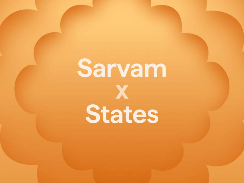 Sarvam Announces Sovereign AI Partnerships with Indian States