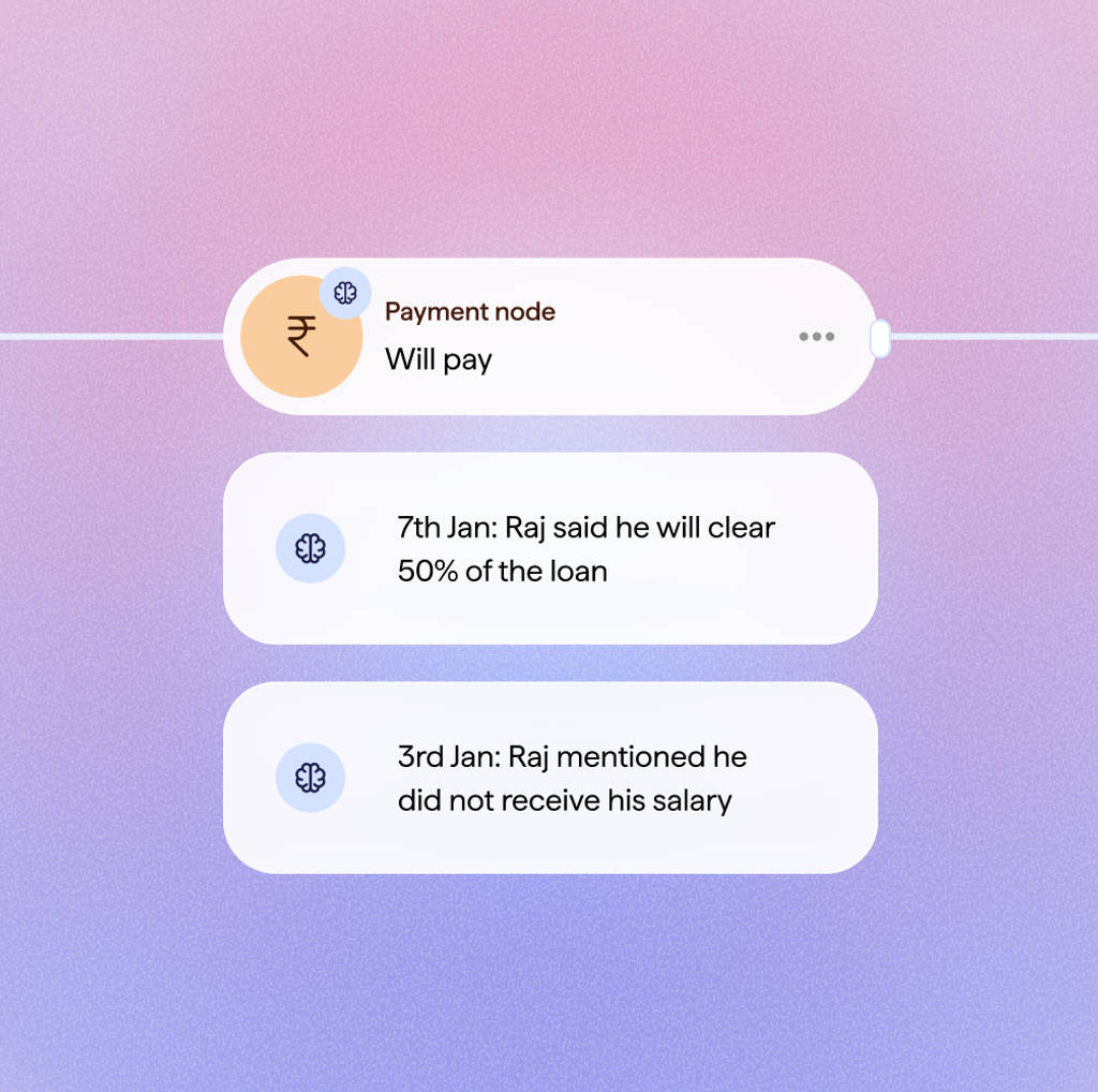 Transcript view