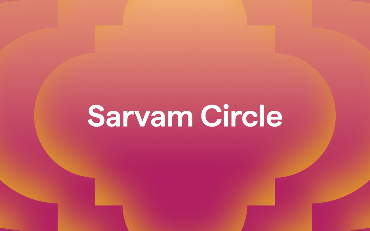 Introducing Sarvam Circle