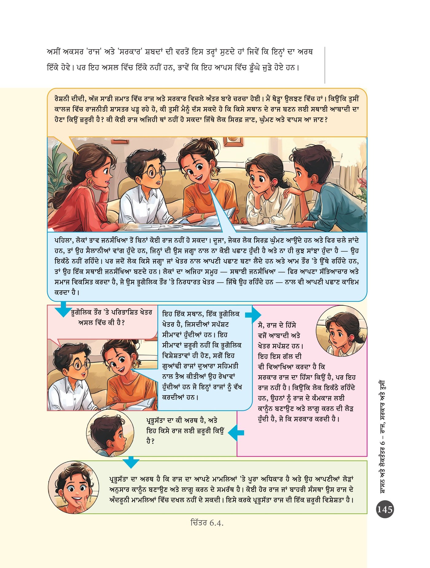NCERT textbook translated from English into Punjabi