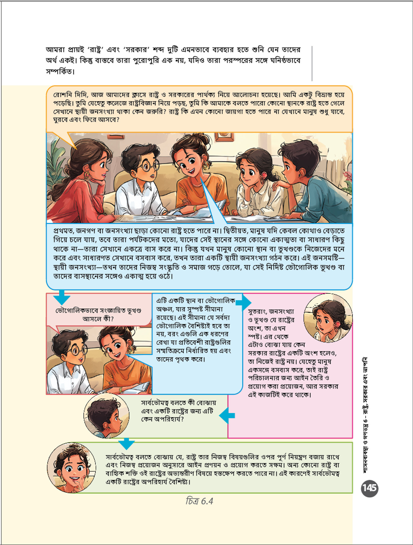 NCERT textbook translated from English into Bengali