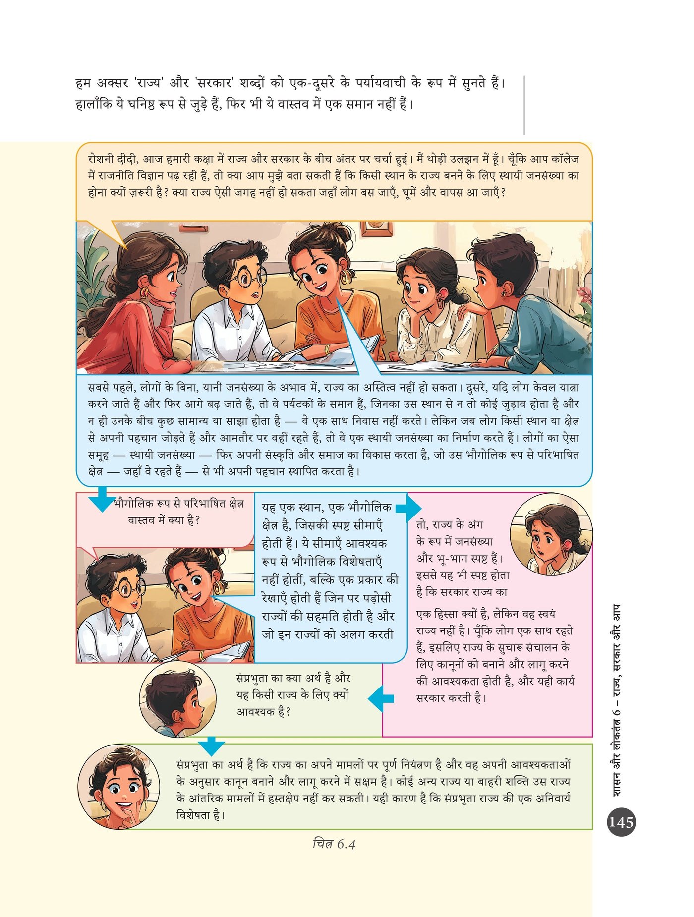 NCERT textbook translated from English into Hindi