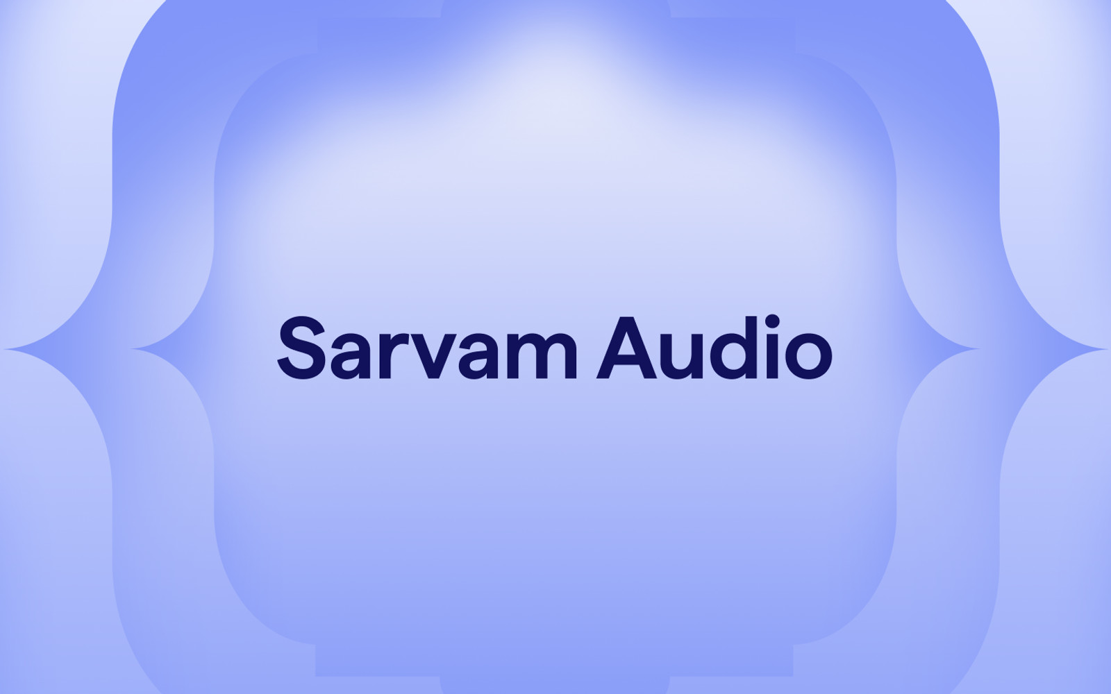 Sarvam Audio: Speech Recognition beyond Transcription